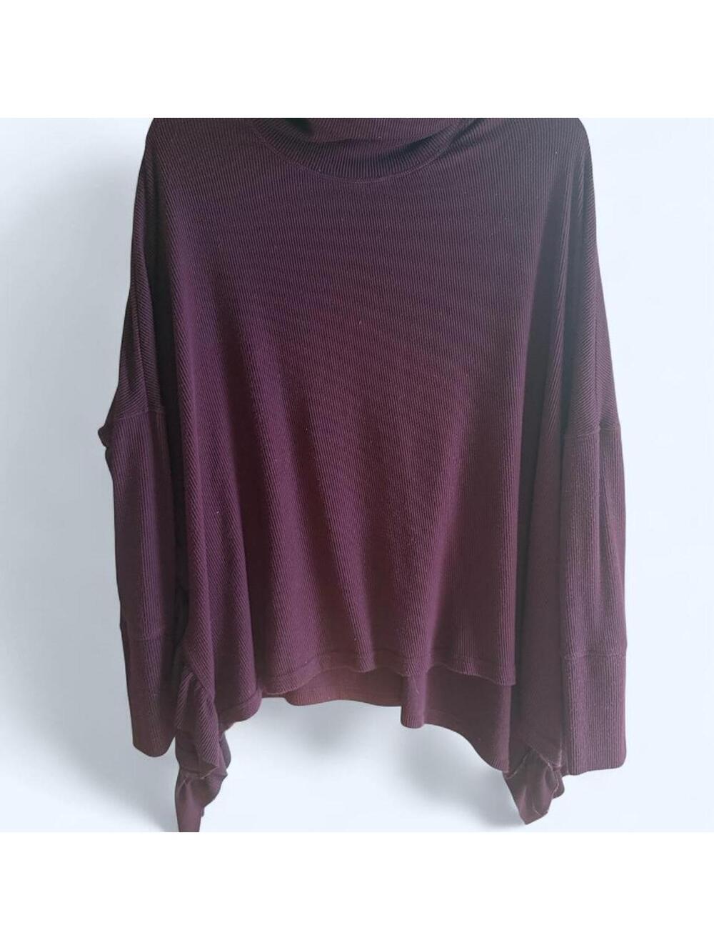 Free People Movement ribbed knit turtleneck sweater